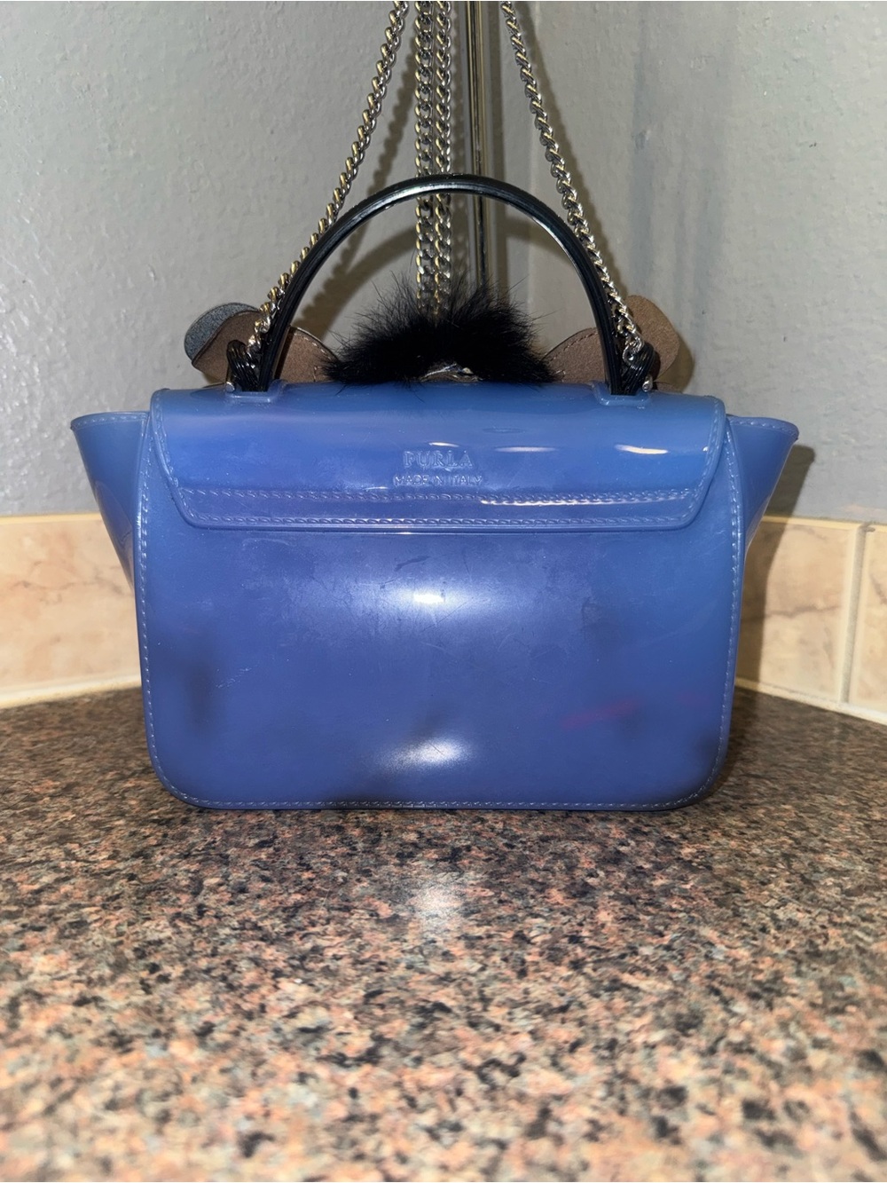 Furla Candy Melita Meringa Mini butterfly Crossbody Bag - Picture 3 of 8